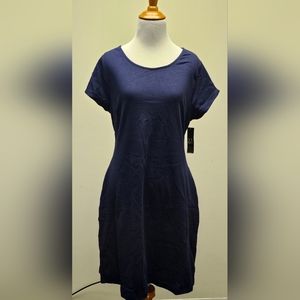 NY & Company Twist Back Shift Dress